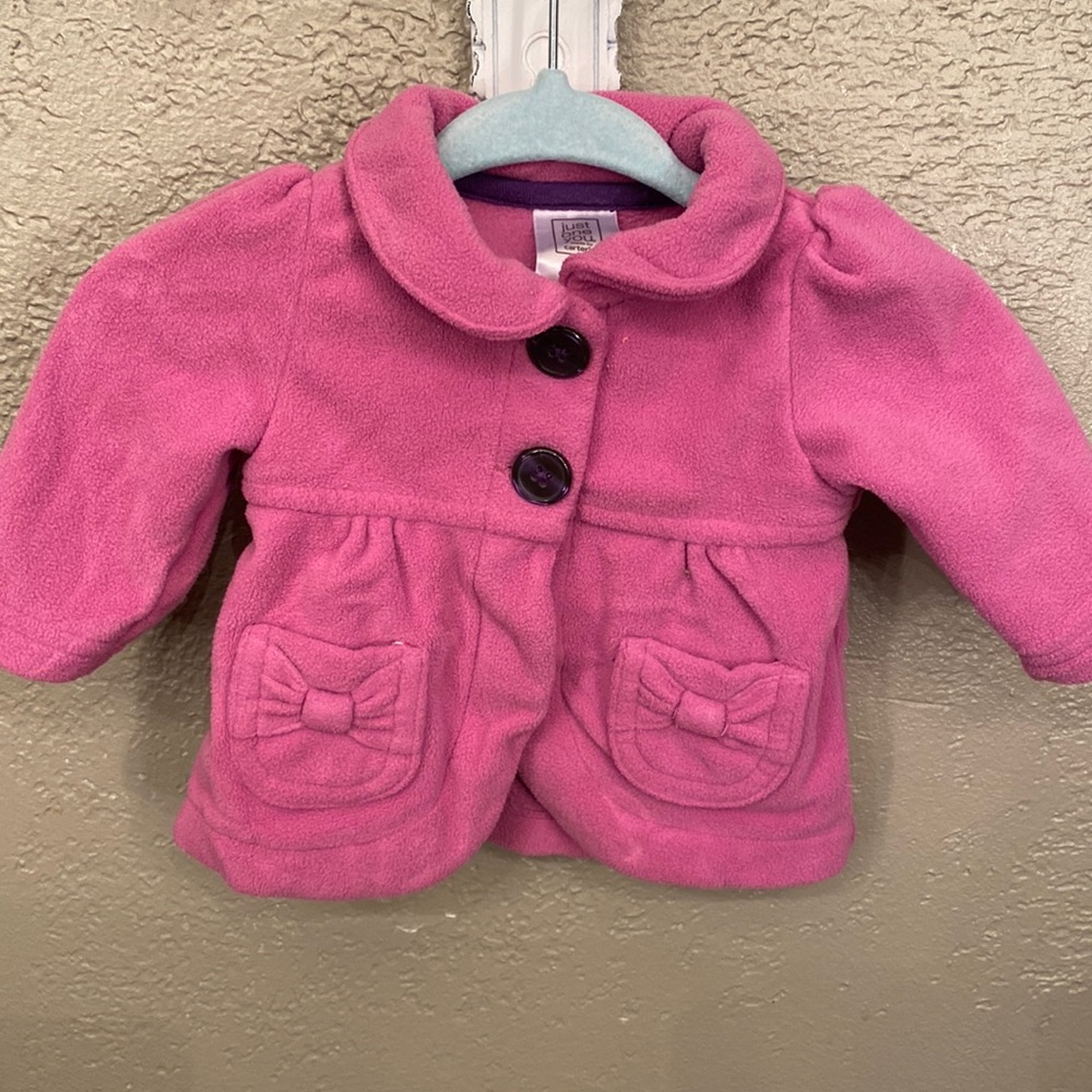 Just One You by Carter’s mauve jacket with pockets